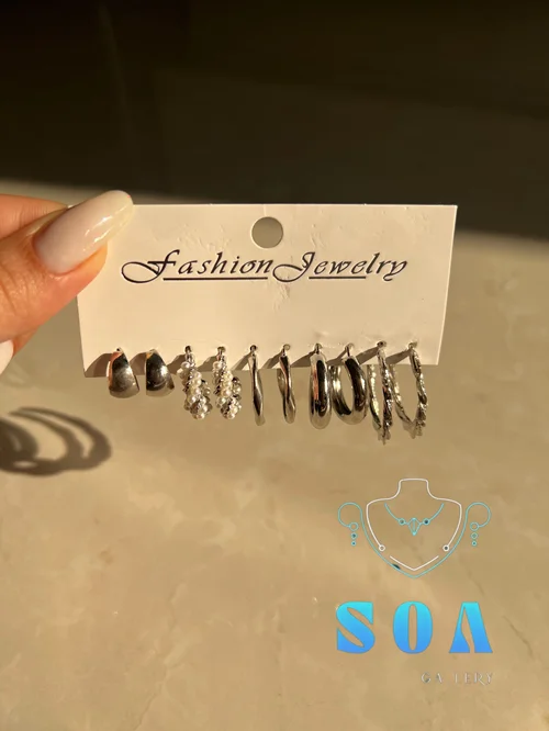 پک گوشواره ۵ عددی