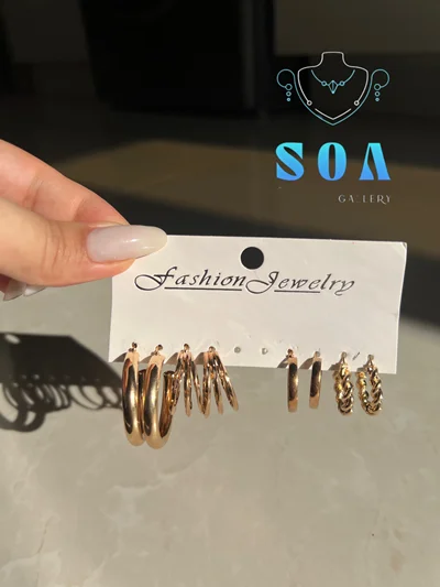 پک گوشواره ۴ عددی